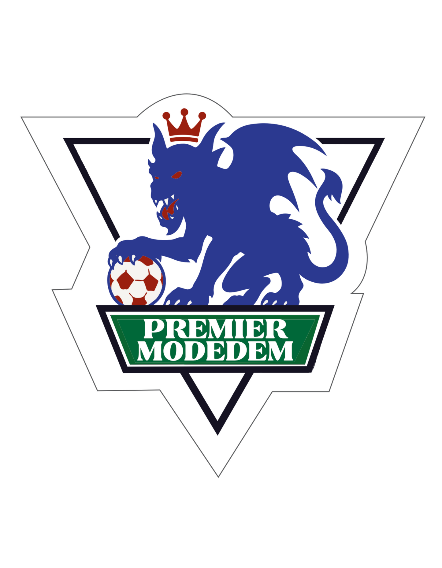 DEMODE 3 Special Edition MODEDEM Football Shirt - Red